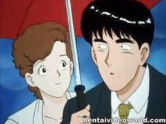 Pretty anime woman has hardcore sex