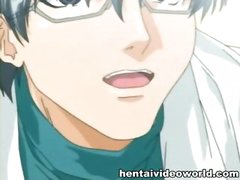 Busty gal self satisfying and fucked